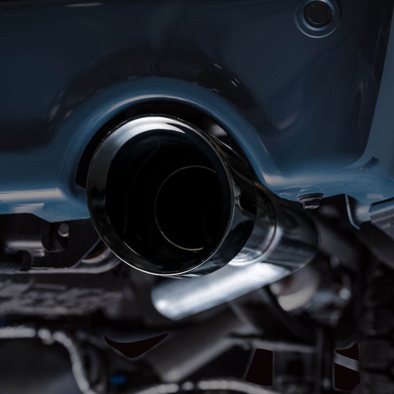 AWE Tuning 2021+ Ford F-150 Tremor (w/ Bumper Cutouts) 0FG Resonated Cat-Back - Diamond Black Tips