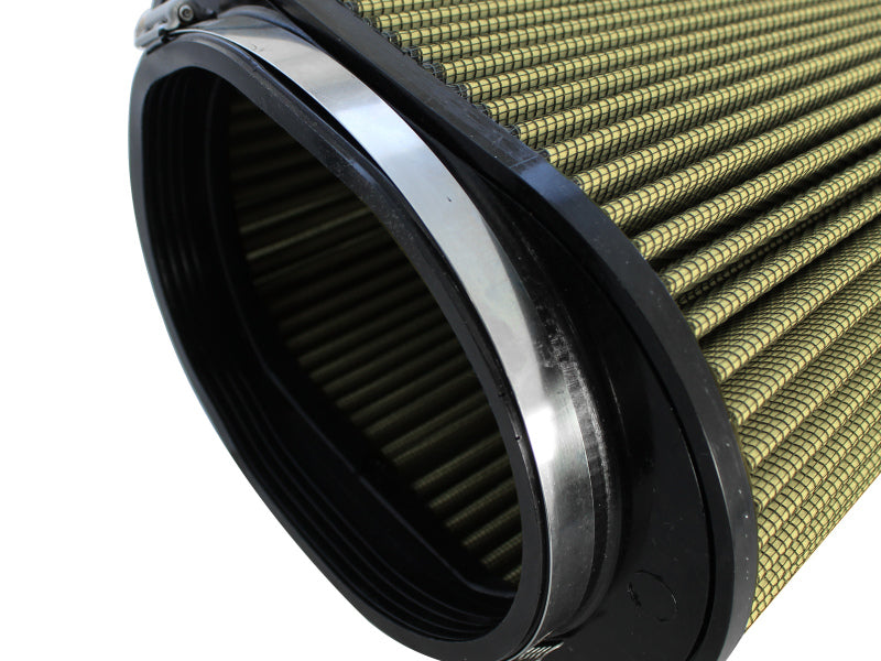 High-performance aFe Magnum FORCE replacement air filter with a durable design for improved airflow and engine efficiency.