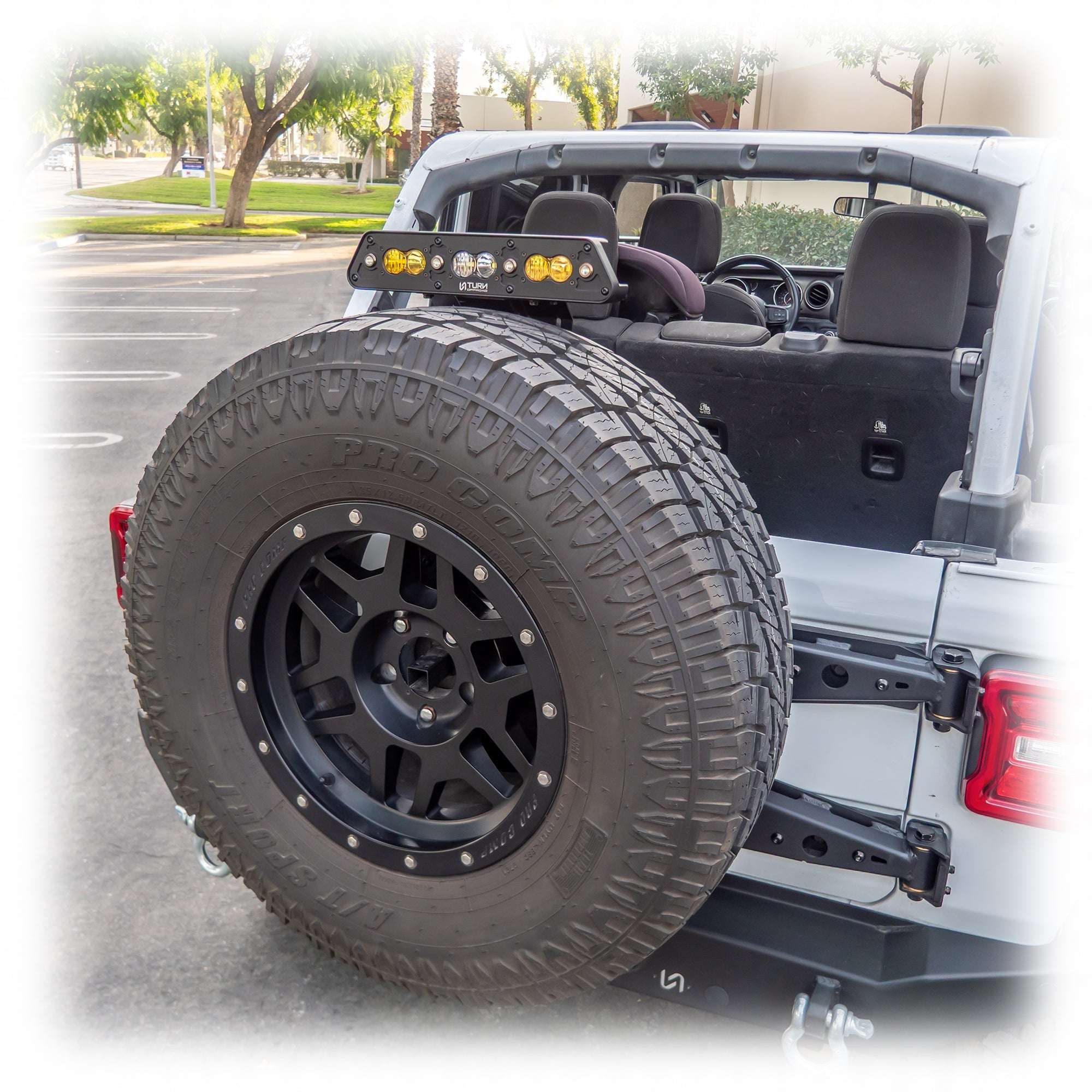 Billet Chase Light and 3rd Brake Light for Jeep Wrangler JL