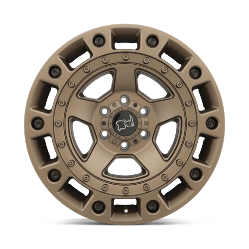 BRCNC 17X9.5 6X135 BRNZ-BLKBLTS 12MM