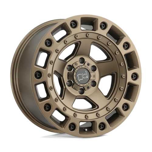 BRCNC 17X9.5 6X135 BRNZ-BLKBLTS 12MM