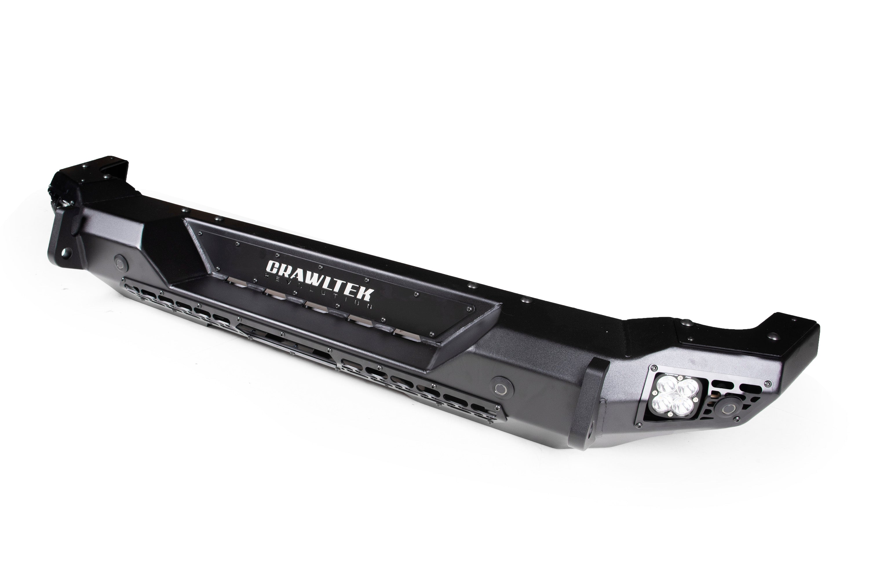 Blaze rear bumper for Ford Bronco 2021-2025, featuring durable construction and integrated lighting options.
