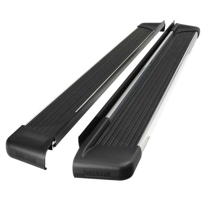 Westin SG6 Polished Aluminum Running Boards 79 in - Polished