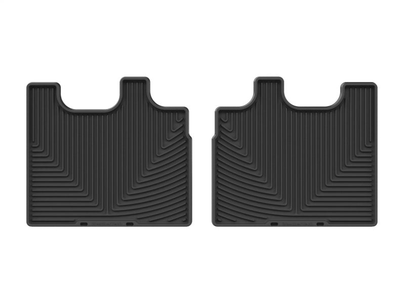 WeatherTech 24-26 Lexus GX/Toyota Land Cruiser Rear All-Weather Floor Mats - Black