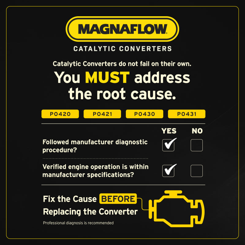 Magnaflow 21-23 Chevrolet Blazer L4 2.0L Direct Fit EPA Compliant Catalytic Converter