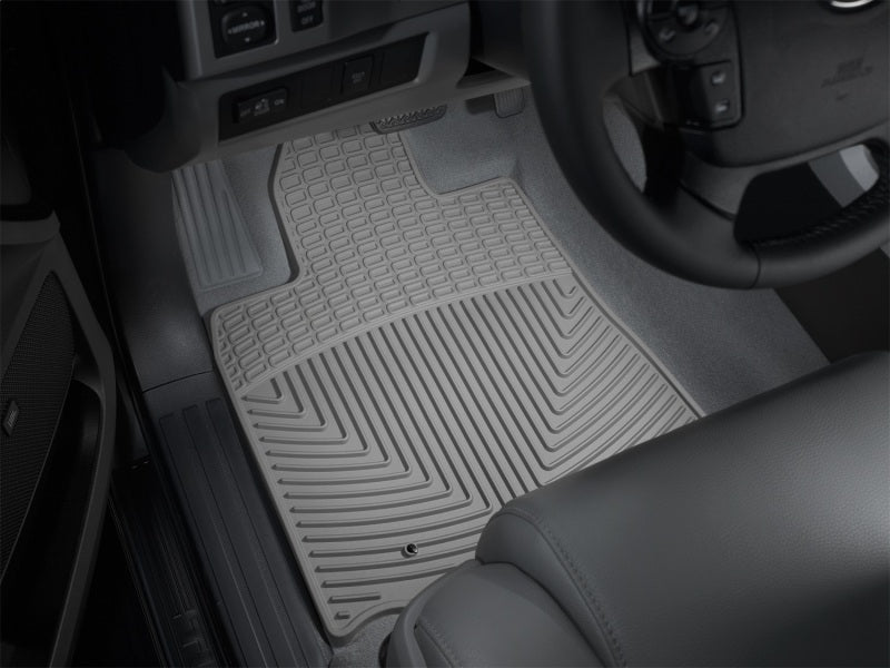 WeatherTech 08-11 Toyota Sequoia Front Rubber Mats - Grey