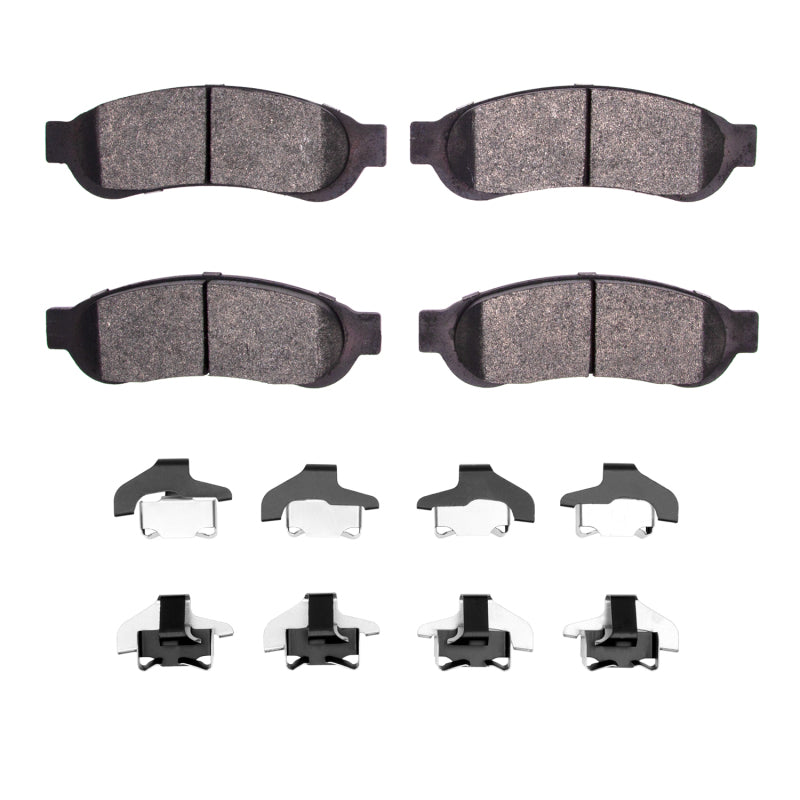 R1 2005-2010 Ford F-250 2WD (Super Duty) Rear R1 Super Duty Pads & Hardware Kit