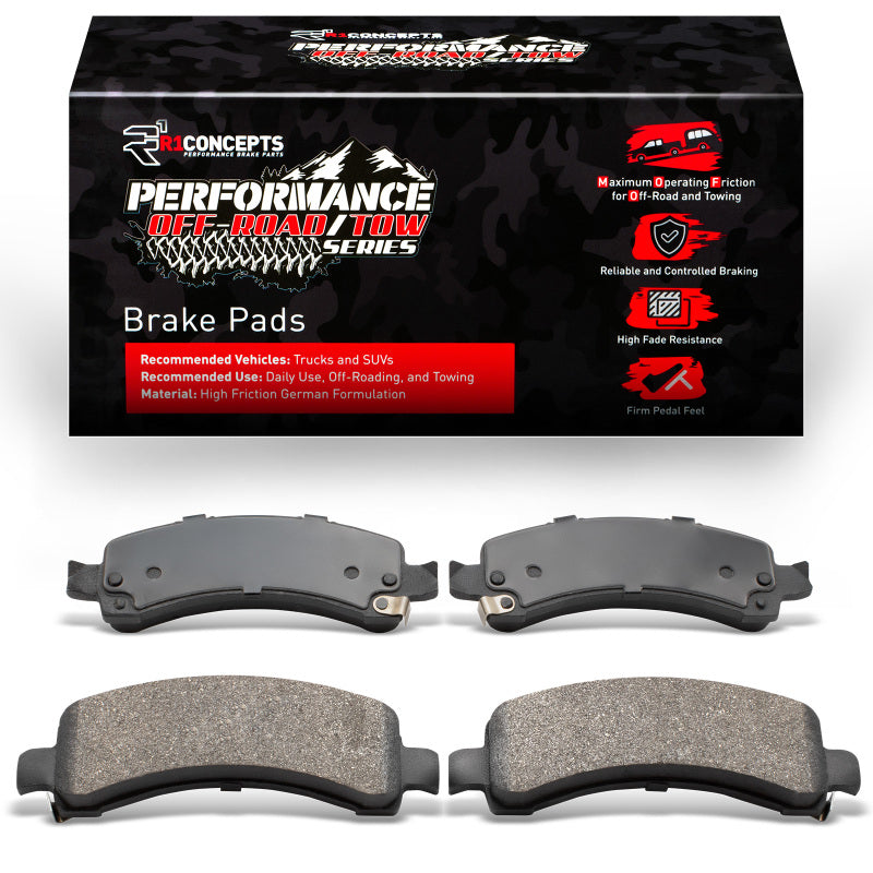R1 02-14 Cadillac Escalade EXT Rear Performance Off-Road/Tow Brake Brake Pads