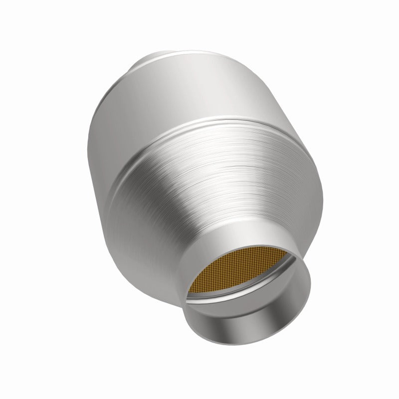 MagnaFlow Univ Cat Conv 2.5in Inlet/Outlet Center/Center Round 3in Body L x 5in W x 8.75in Overall L