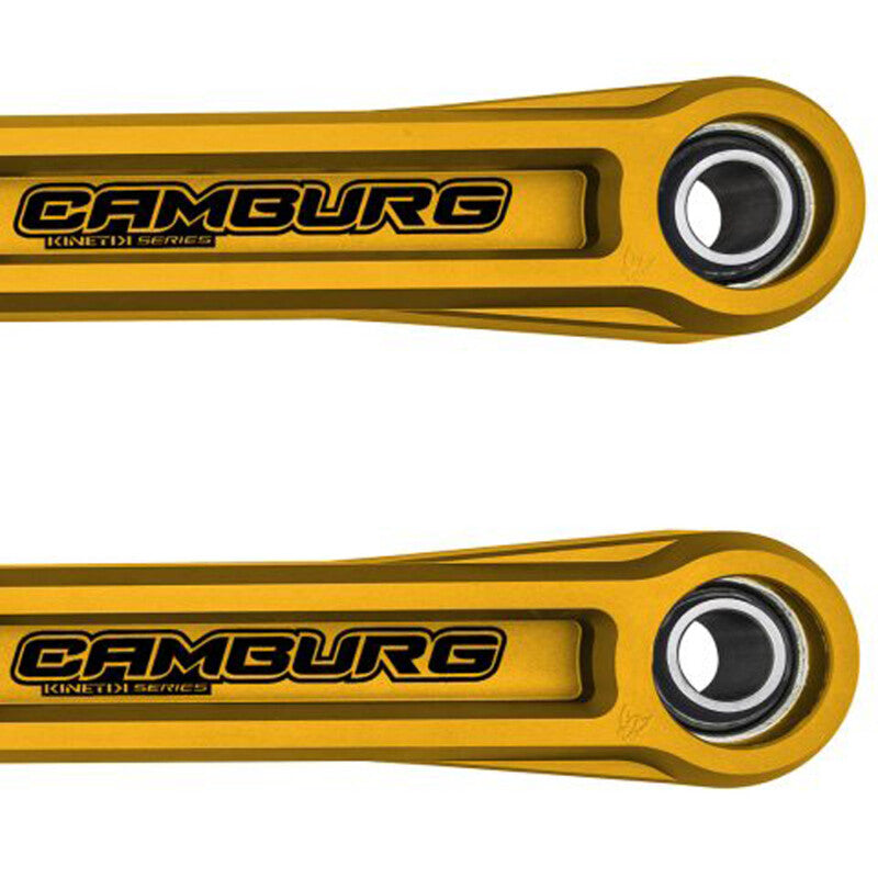 Camburg Ford Bronco 21-23 KINETIK Series Rear Billet Lower Trailing Arm Kit (Gold)