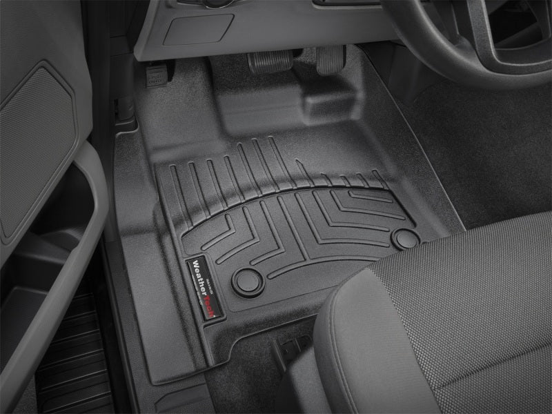 WeatherTech 2016+ Ford F-150 Regular Cab Front FloorLiner - Black