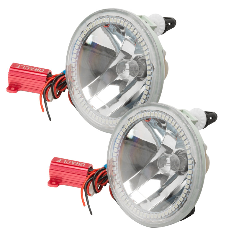 Oracle Lighting 08 Ford Explorer Sport Trac PreAssembled LED Halo Fog Lights UV/Purple