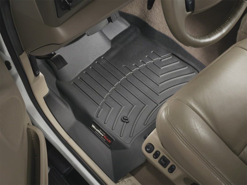 WeatherTech 99-07 Ford F250 Super Duty Crew Front FloorLiner - Black