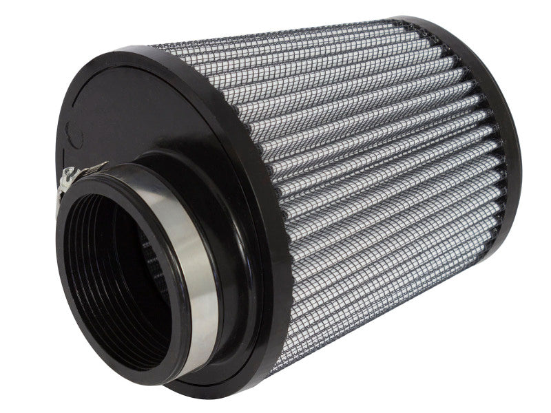 Universal afe Magnum FLOW air filter with a 3-inch offset inlet, 6-inch base, and 7-inch height for enhanced engine performance.