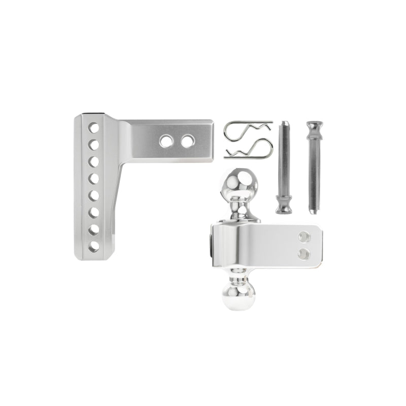 BulletProof Hitches 2.5" Aluminum Medium Duty 4" Drop/Rise Hitch Model AL254