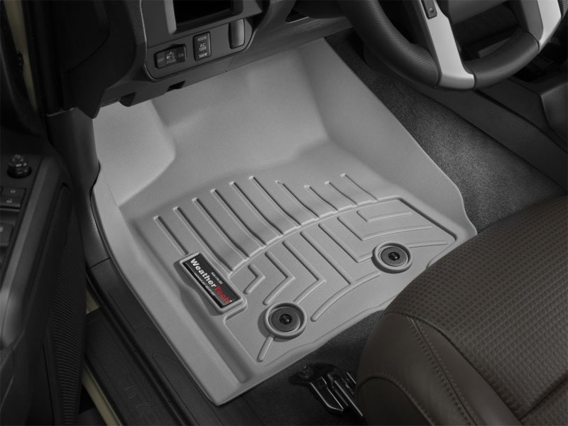 WeatherTech 12-13 Toyota Tacoma Front FloorLiner - Grey