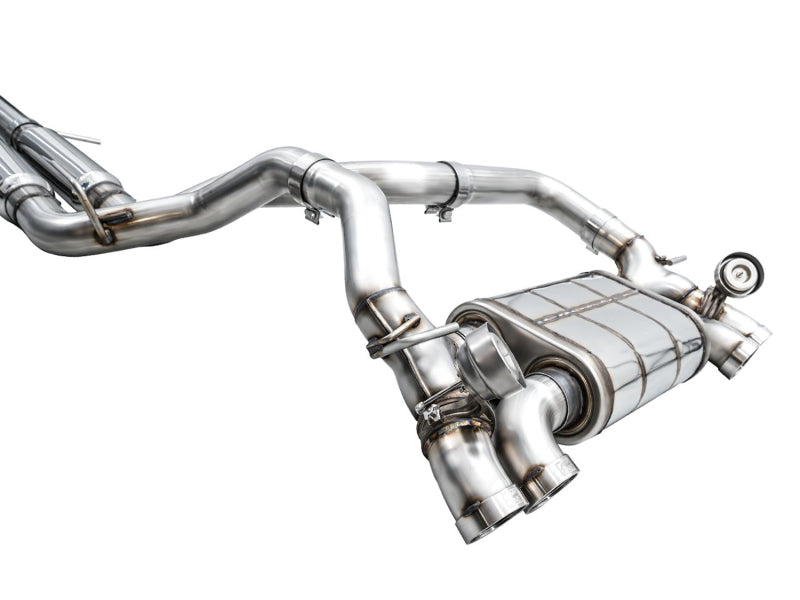 AWE Tuning 21+ Wrangler 392 Switchpath Cat-Back Exhaust- Quad BashGuards