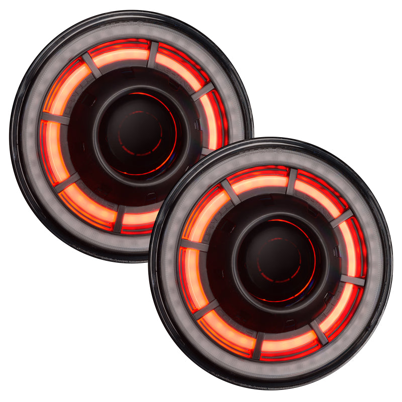 Oracle Oculus 7in ColorSHIFT Bi-LED Projector Headlights for Jeep Wrangler JK