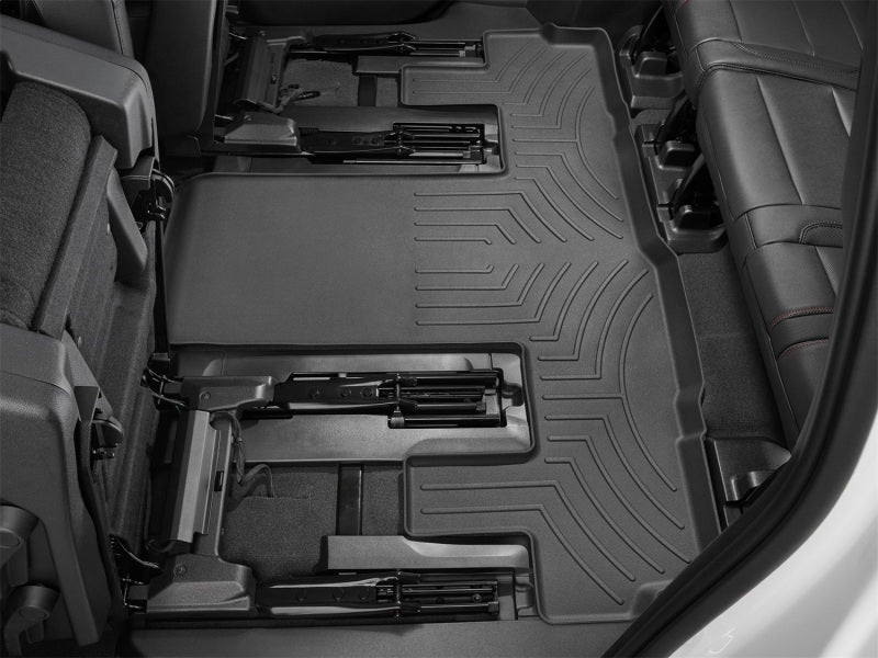 WeatherTech 2021+ Cadillac Escalade ESV Rear 2nd Row FloorLiner - Black