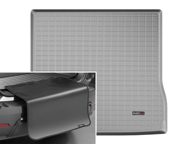 WeatherTech 2008+ Toyota Sequoia Cargo Liners With Bumper Protector - Grey
