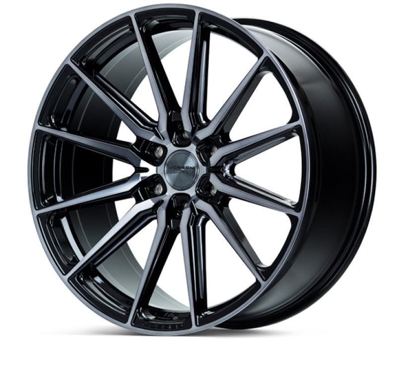 Vossen HF6-1 22x9.5 / 6x139.7 / ET20 / 106.1 / Deep - Tinted Gloss Black Wheel