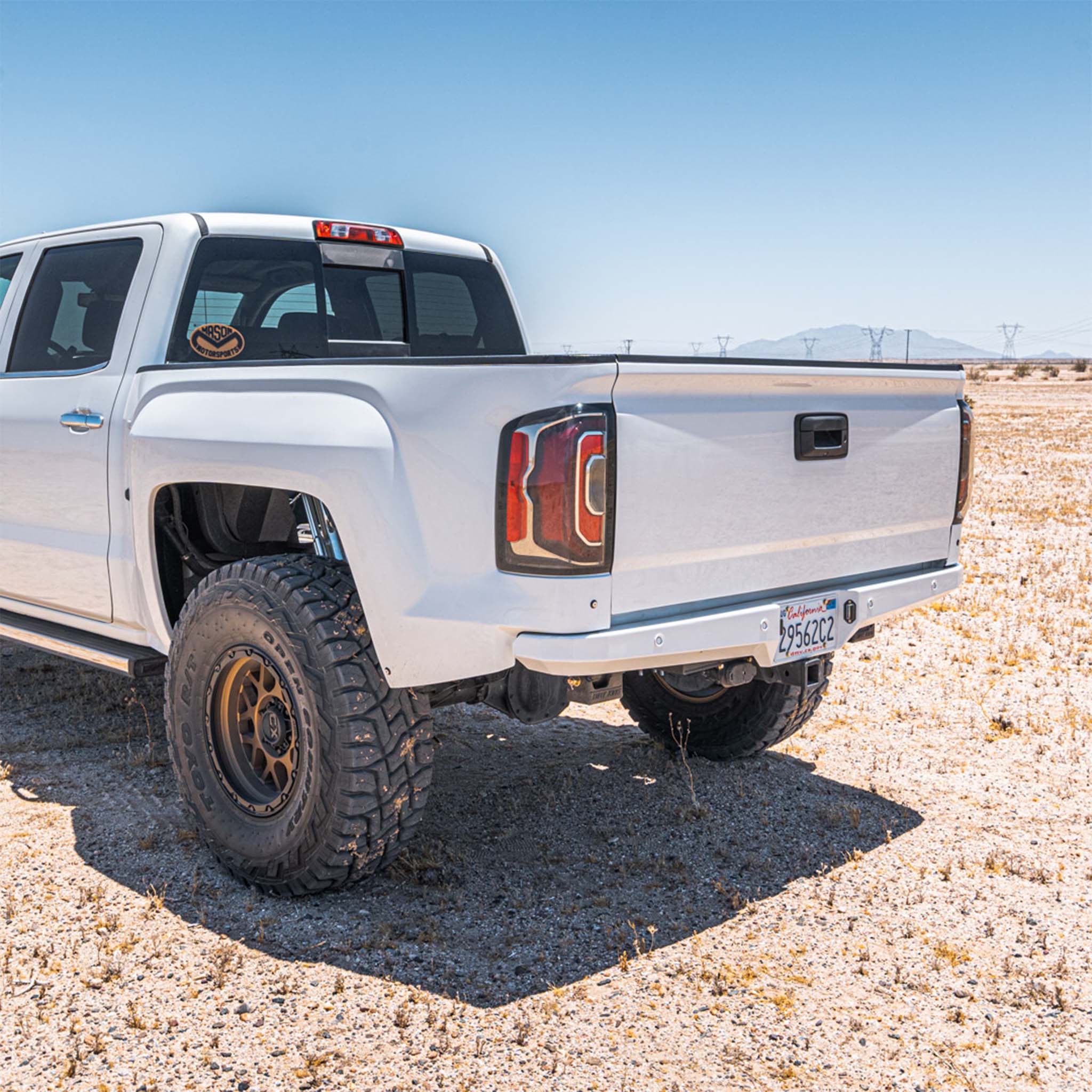 Plate Rear Bumper