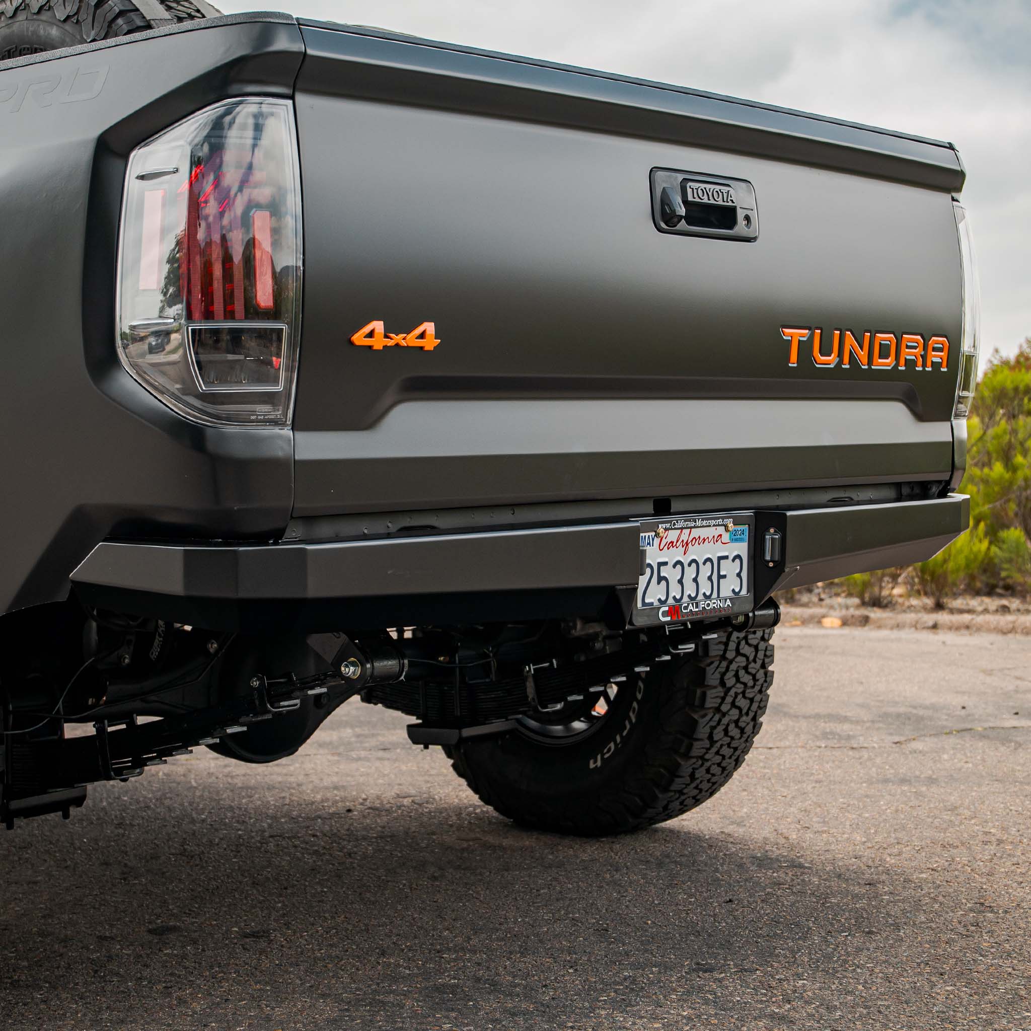 Plate Rear Bumper