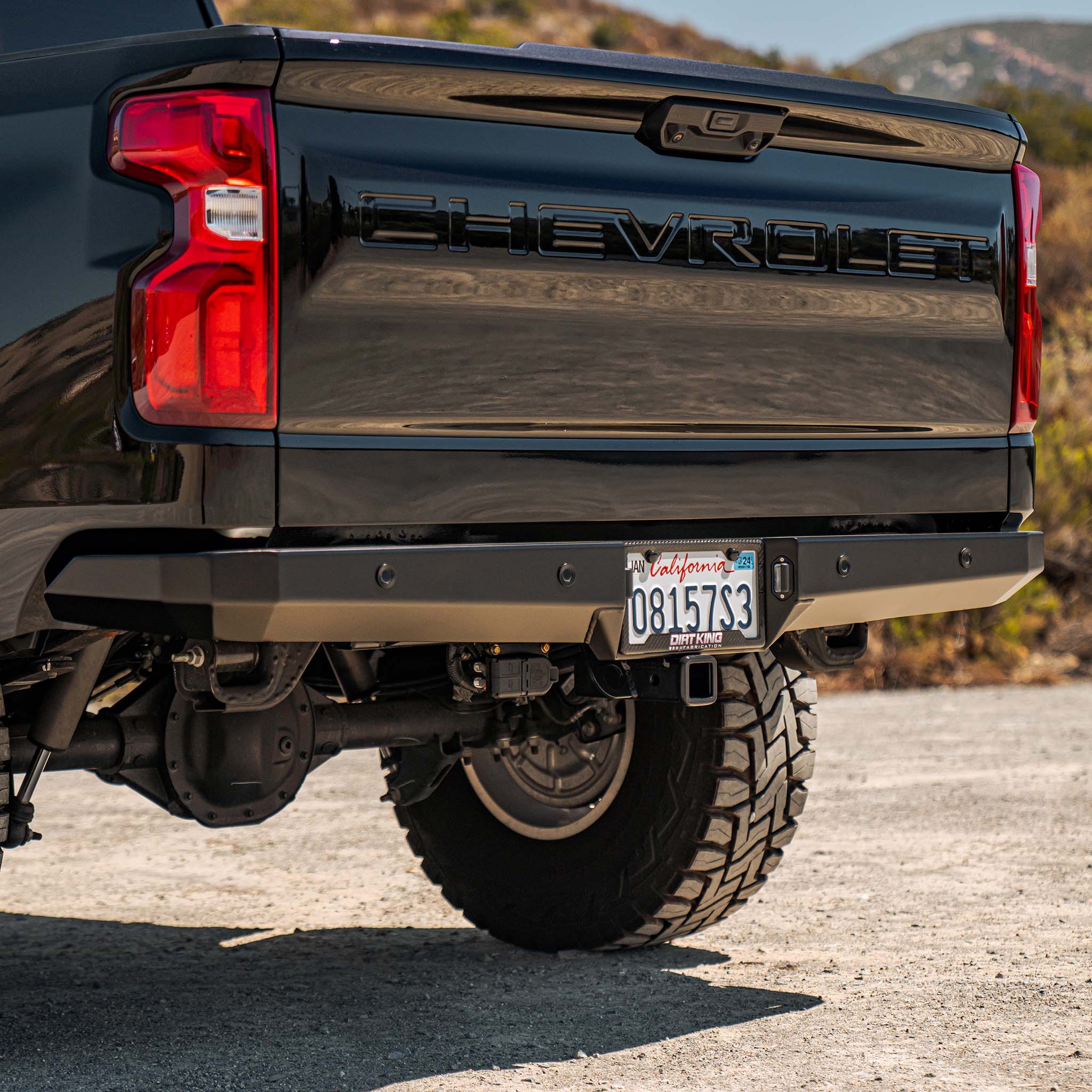 Plate Rear Bumper