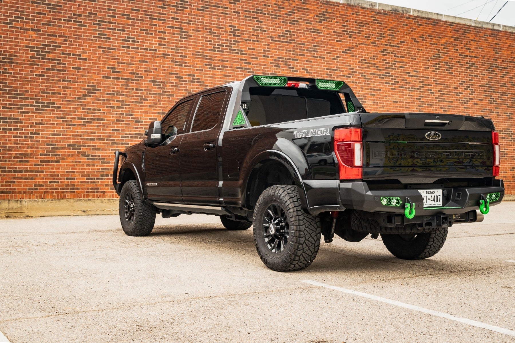 Evolution Rear Bumper - Texture Black 2017-2022 Ford F-250 F-350 F-450