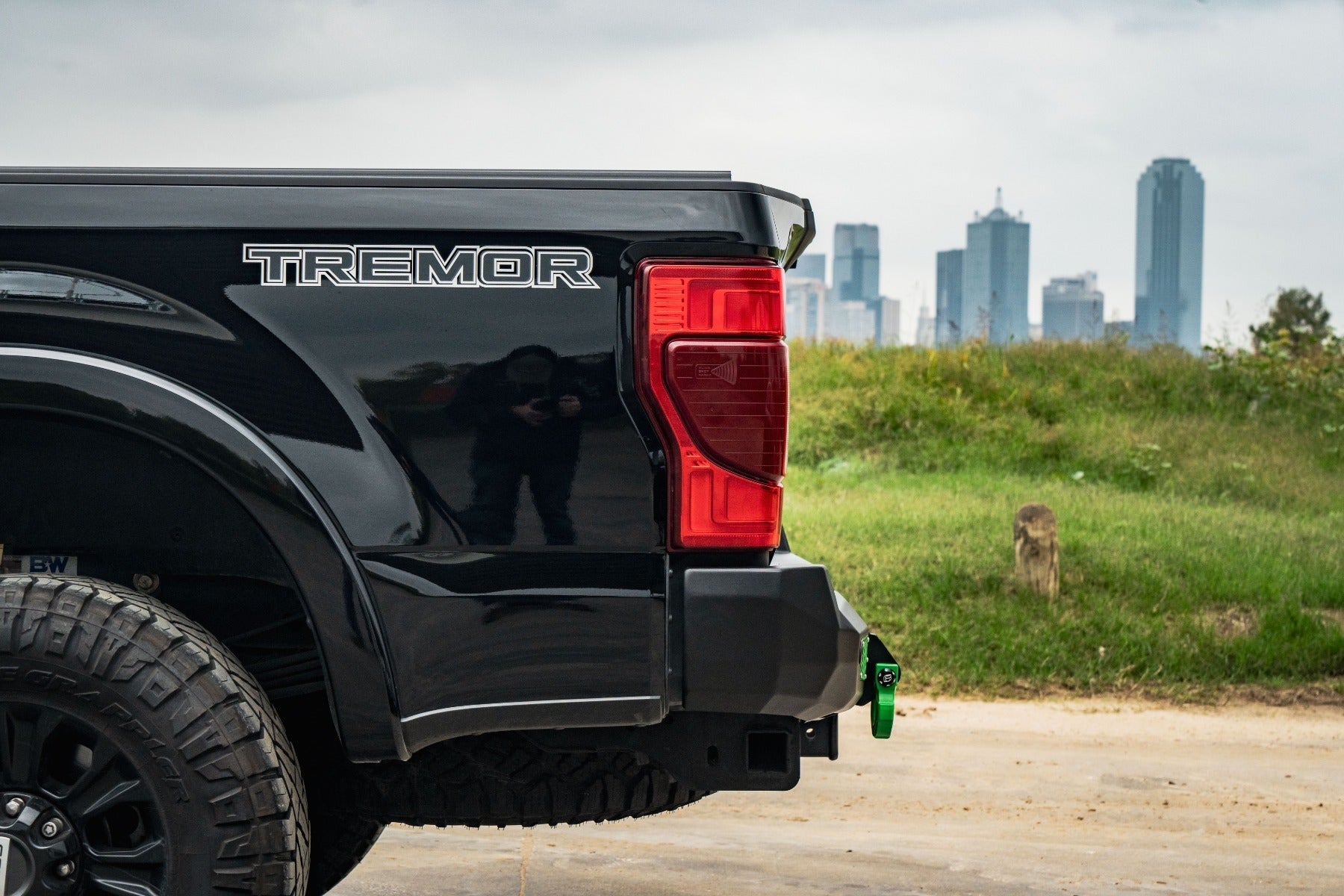 Evolution Rear Bumper - Texture Black 2017-2022 Ford F-250 F-350 F-450
