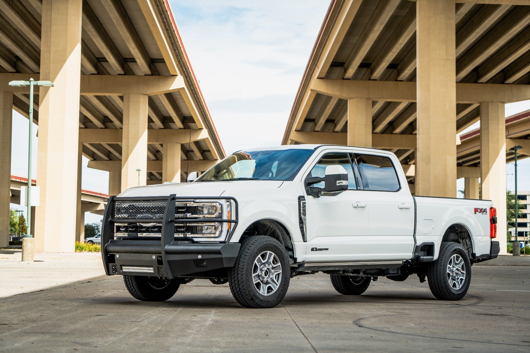 Vaquero Front Non-Winch Bumper Full Guard | 2in Receiver - Texture Black 2023-2025 Ford F-250 F-350 F-450 F-550