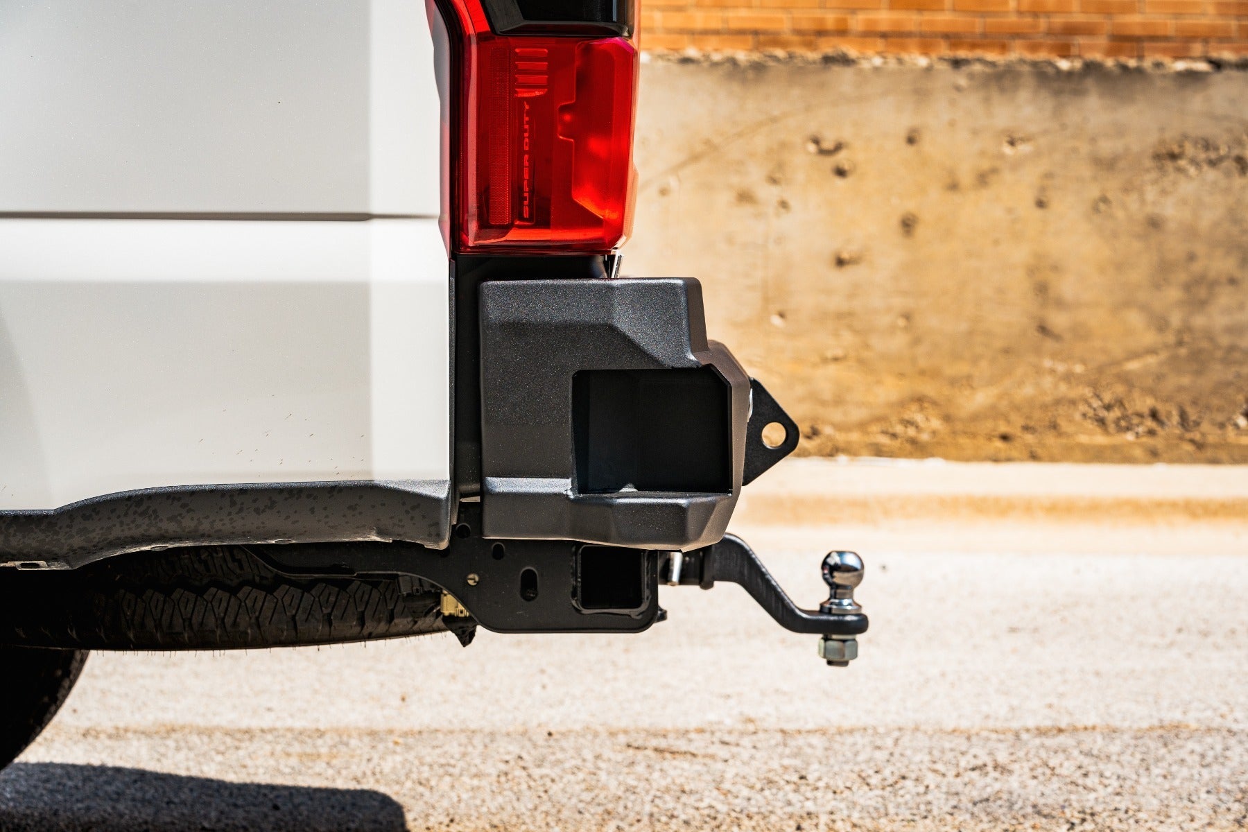 Stealth Rear Winch Bumper - Texture Black 2023-2025 Ford F-250 F-350 F-450