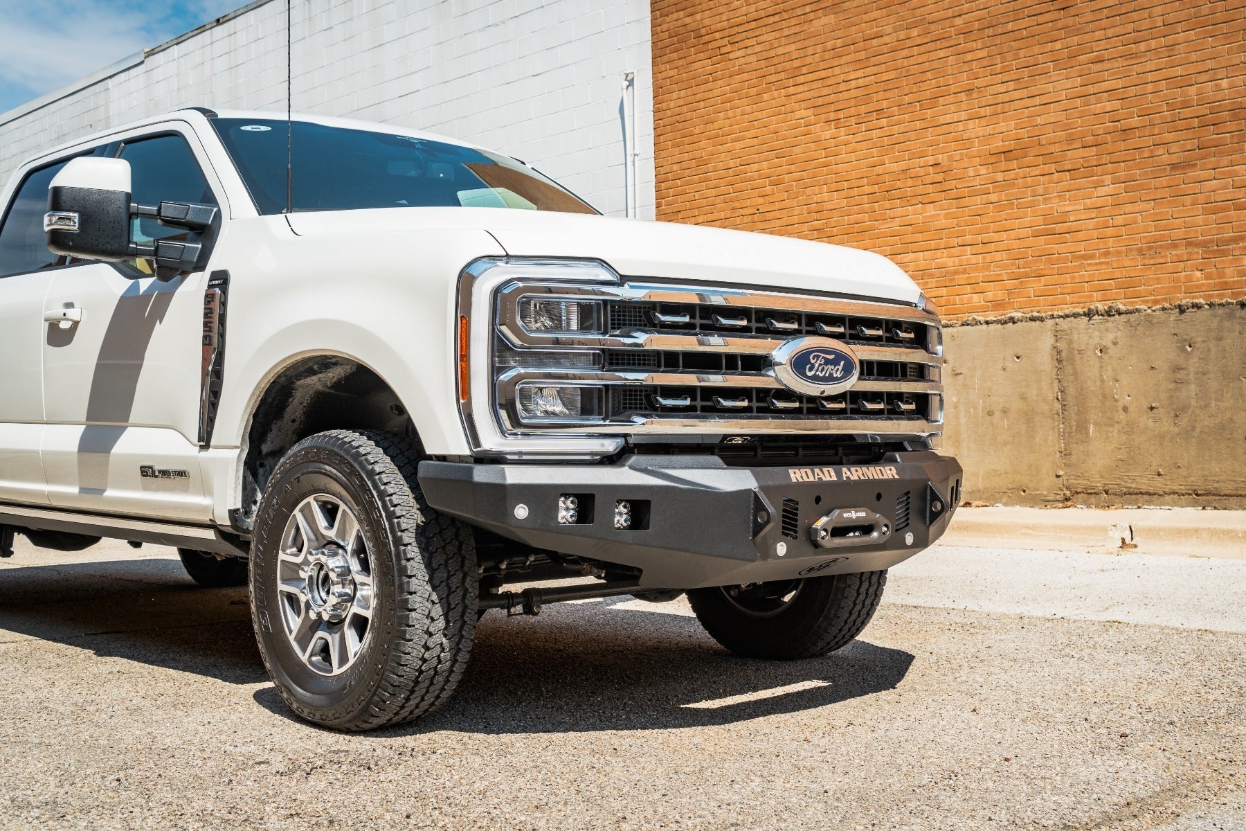 Stealth Front Winch Bumper - Texture Black 2023-2025 Ford F-250 F-350