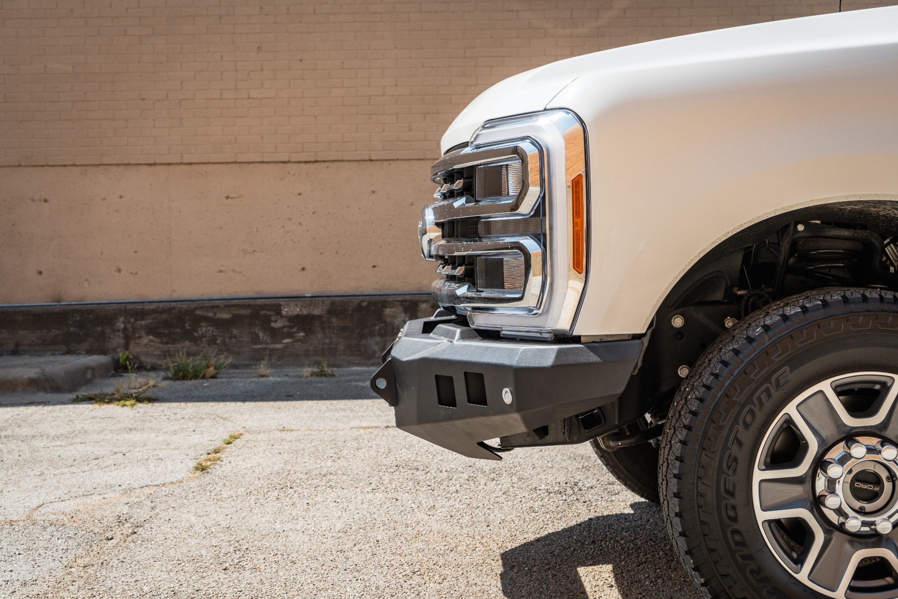 Stealth Front Winch Bumper - Texture Black 2023-2025 Ford F-250 F-350