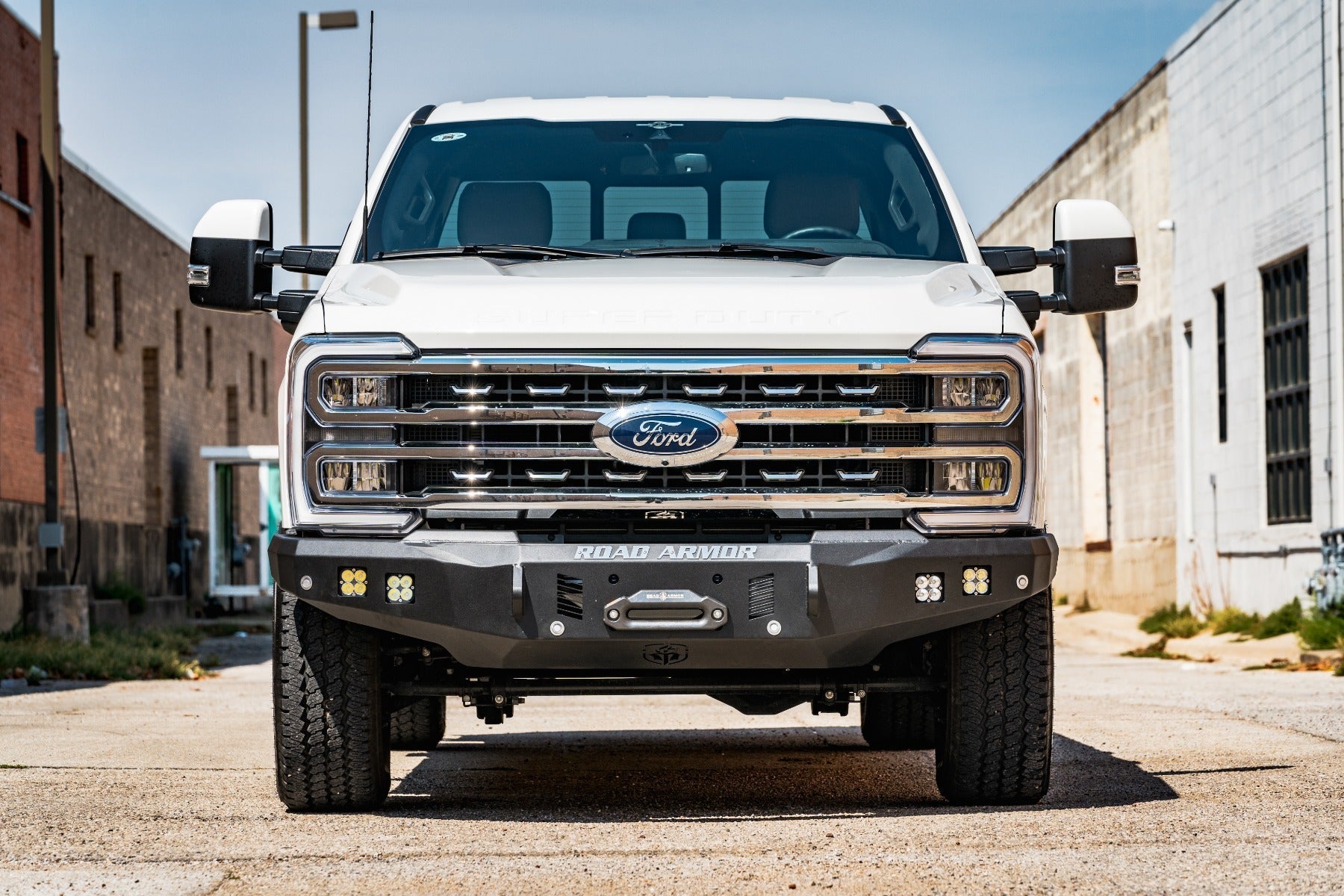 Stealth Front Winch Bumper - Texture Black 2023-2025 Ford F-250 F-350