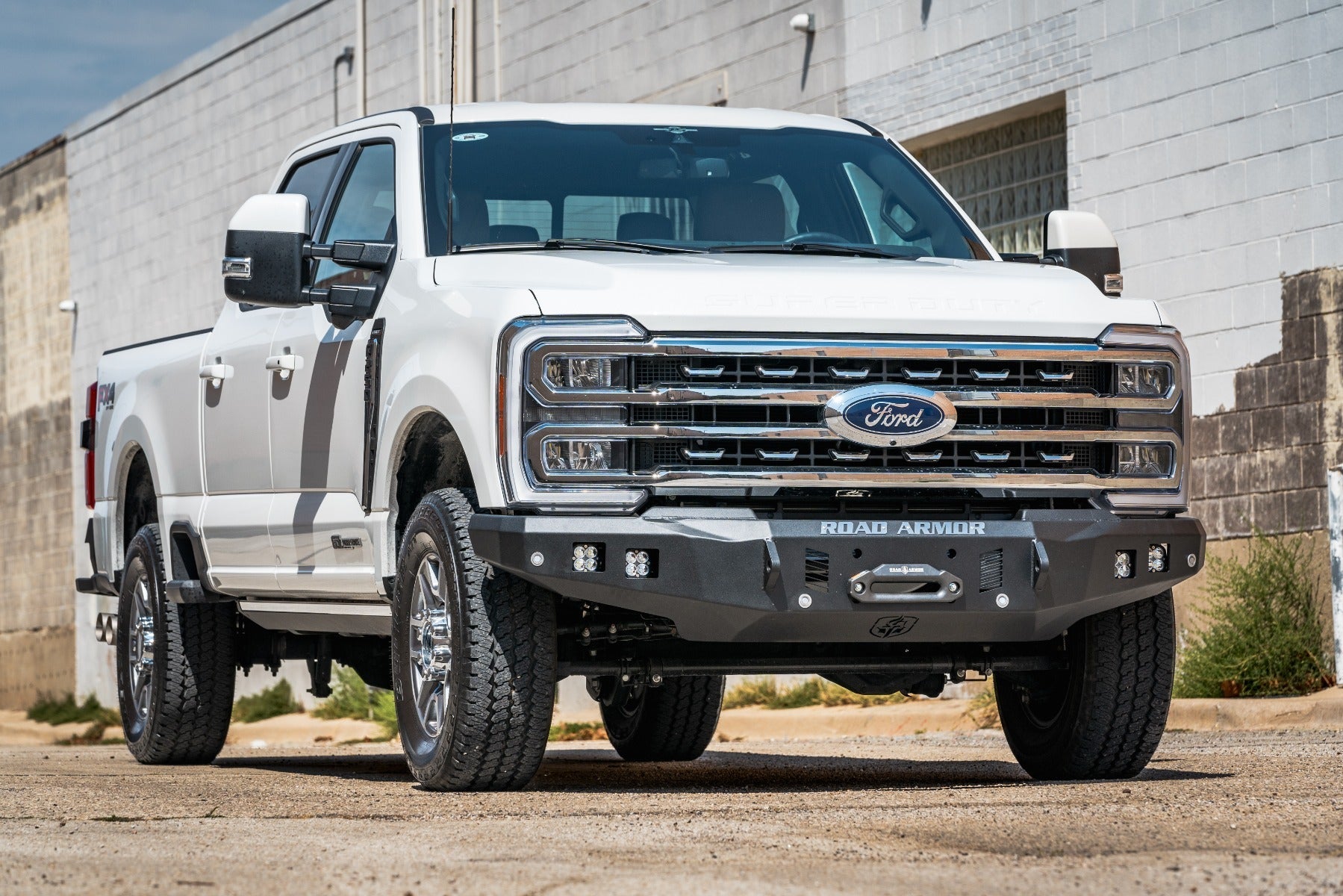 Stealth Front Winch Bumper - Texture Black 2023-2025 Ford F-250 F-350