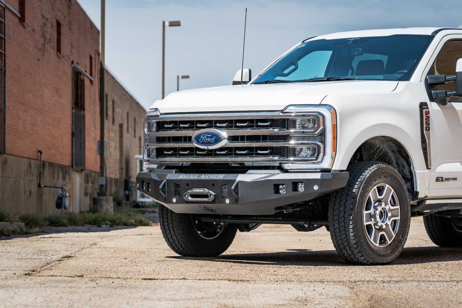 Stealth Front Winch Bumper - Texture Black 2023-2025 Ford F-250 F-350