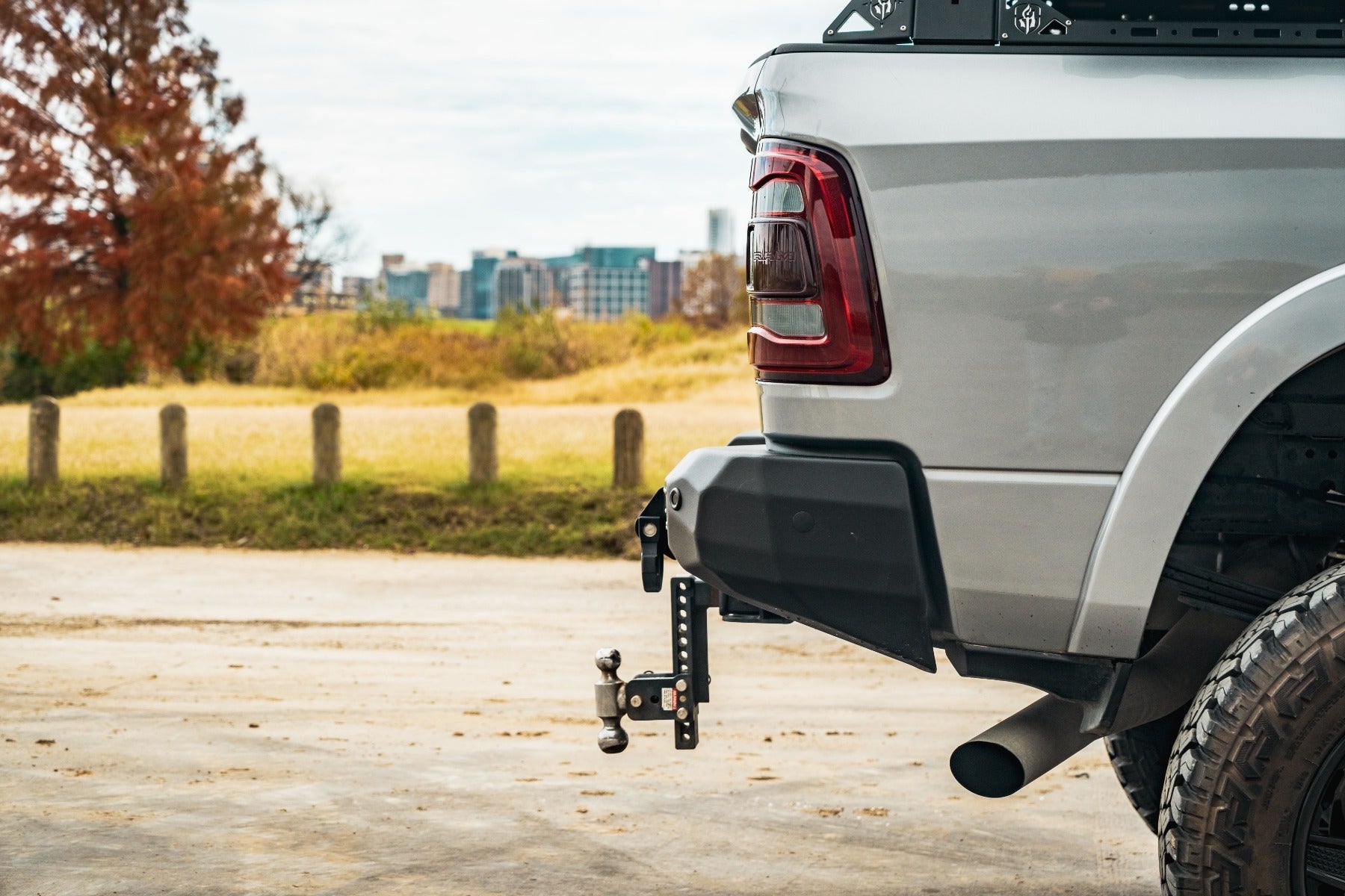 Evolution Rear Bumper - Texture Black 2019-2026 RAM 2500 3500 4500