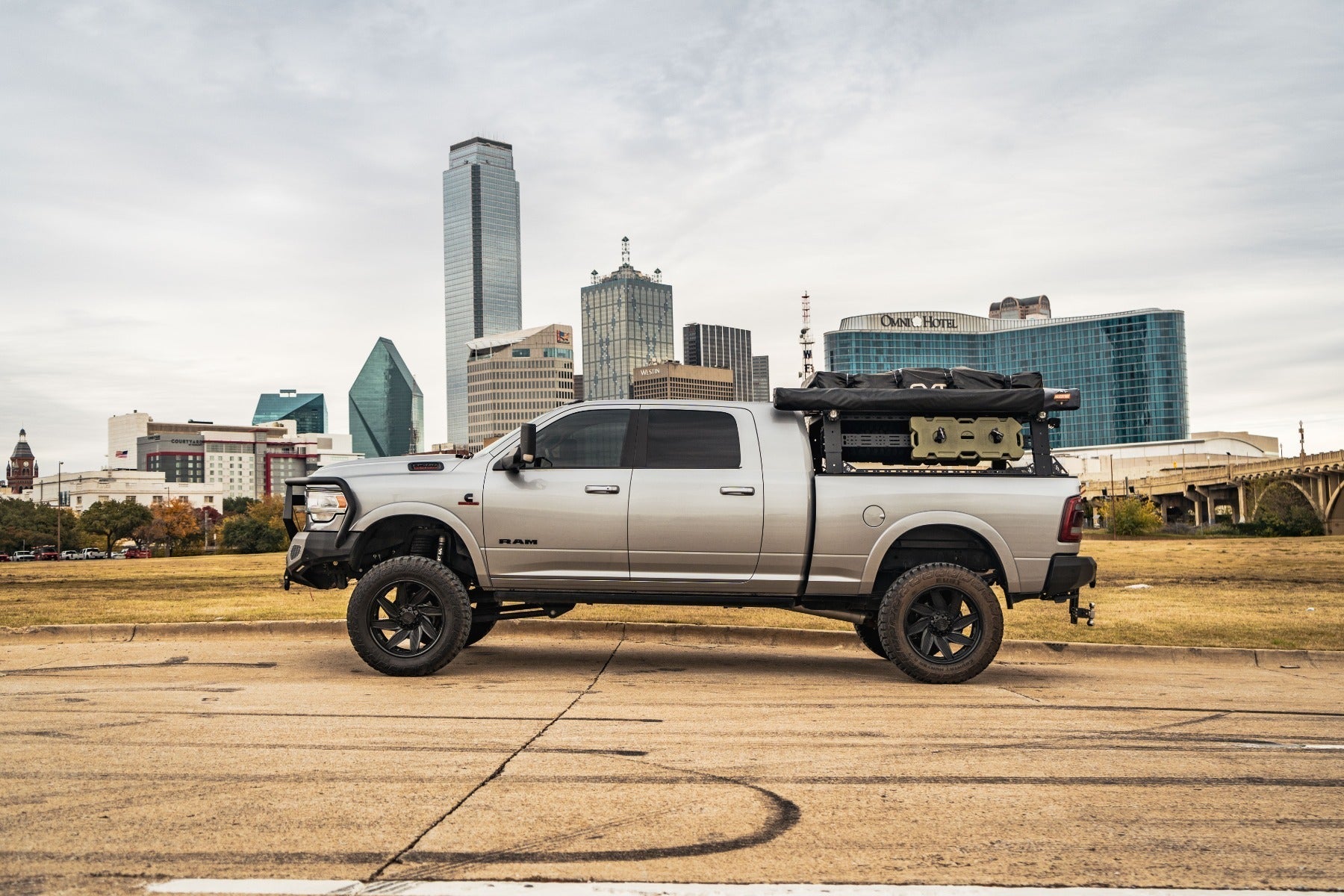 Evolution Rear Bumper - Texture Black 2019-2026 RAM 2500 3500 4500
