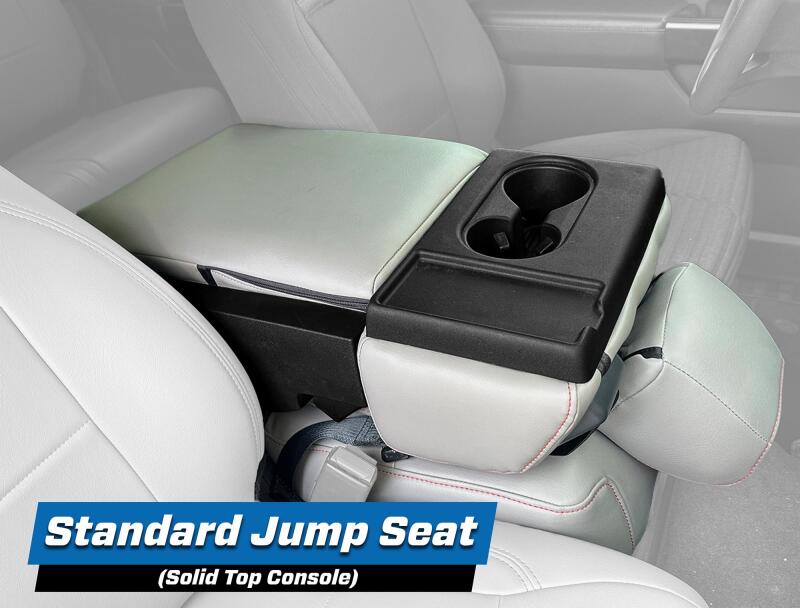 PRP 2015+ Ford F150 / 2017+ Super Duty Center Jump Seat Cover w/ Std. Console - Red