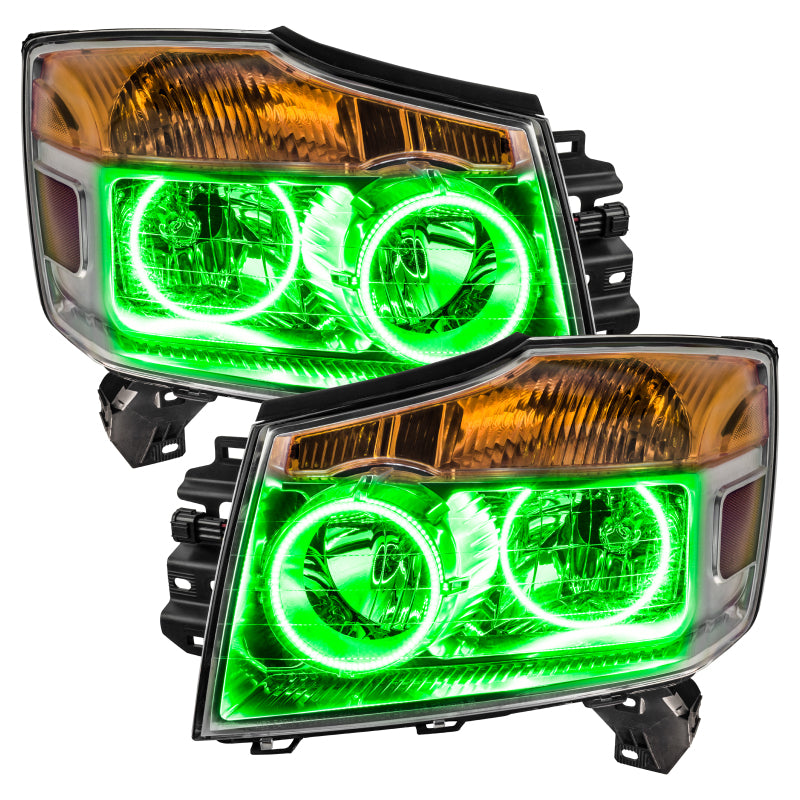 Oracle Nissan Armada 08-15 Halo Kit - ColorSHIFT w/ BC1 Controller