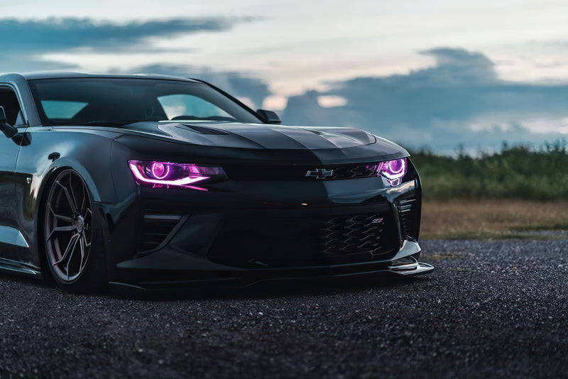 Oracle 16-18 Chevy Camaro Dynamic Headlight DRL Upgrade Kit - ColorSHIFT - Dynamic