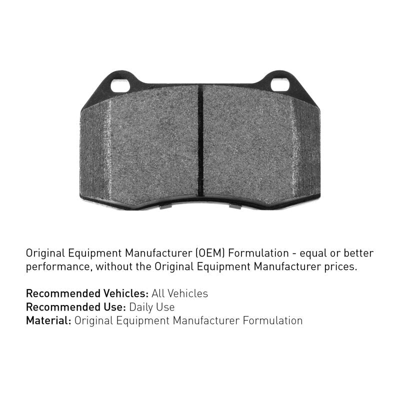 R1 05-24 Infiniti QX80 Front R1 Optimum OE Brake Pads