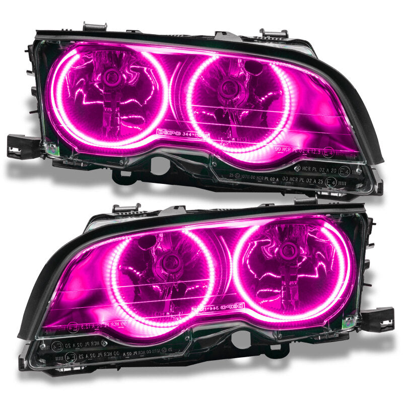 Oracle 99-01 BMW 3 Series Coupe HL - (Halogen) - ColorSHIFT w/ 2.0 Controller
