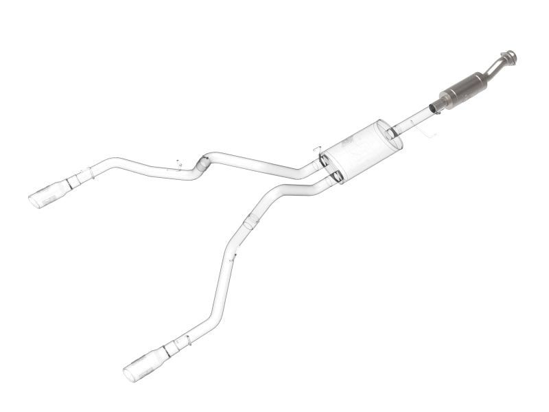 aFe Vulcan Series resonator upgrade pipe designed for aFe POWER exhaust systems, enhancing performance and sound quality.
