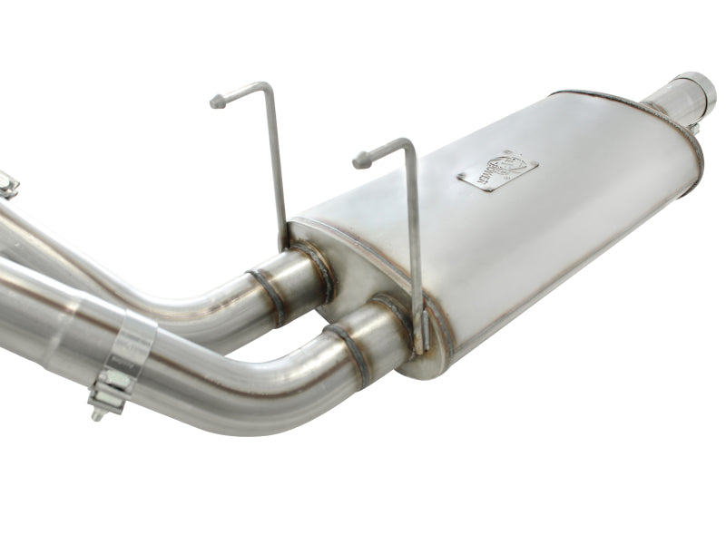 aFe MACHForce XP Exhausts Cat-Back SS-409 EXH CB Dodge Ram 1500 5.7L HEMI 09-13 Glossed Black