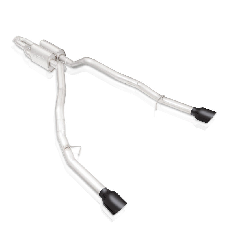 Stainless Works 2019+ Ram Redline Catback With Black Tips