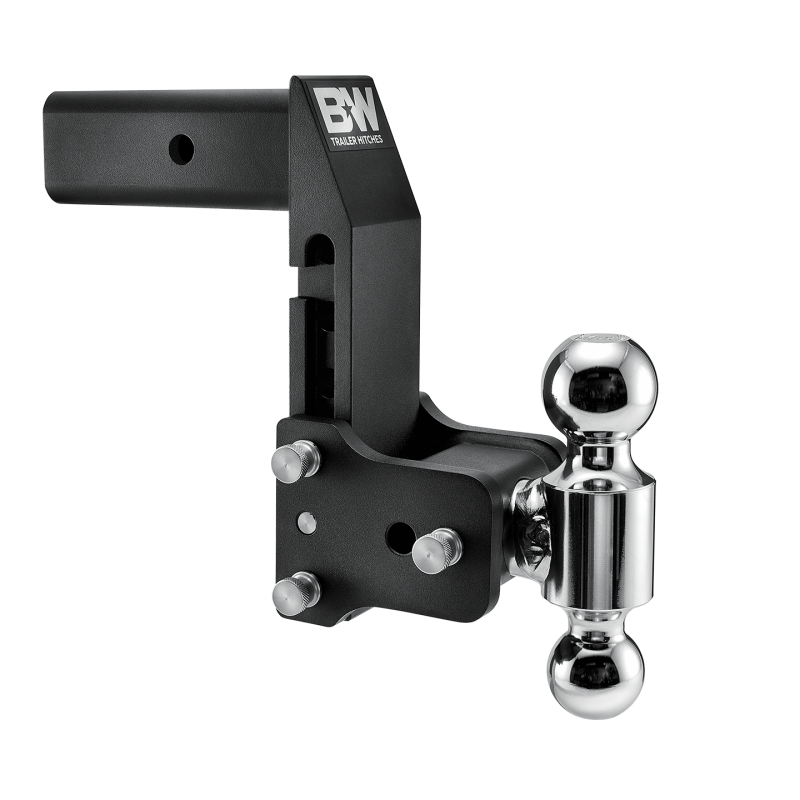 B&W Trailer Hitches 2.5 Model 10 Black Dual Ball Mount Hitches for Multi-Pro Tailgate Model TS20066BMP