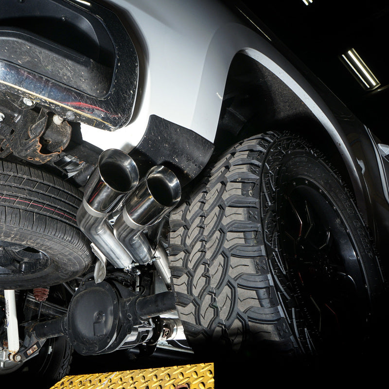 Stainless Works 2019+ Chevrolet Silverado 5.3L 3in Legend Catback Factory Connect Dual Polished Tip