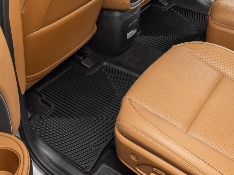 WeatherTech 2026 Hyundai Palisade Hybrid Rear All Weather Floor Mats - Black